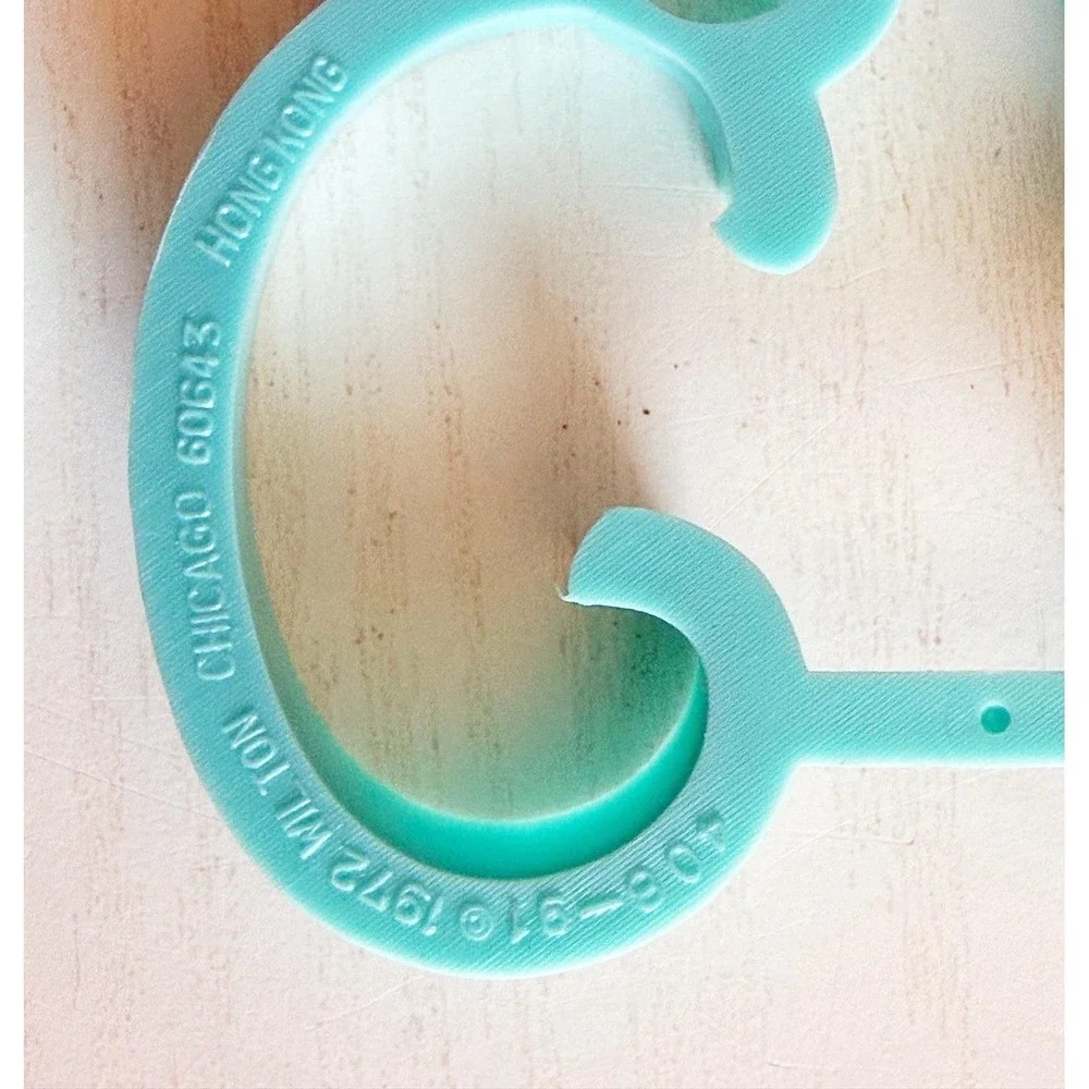 Wilton 1972 Teal Colored Cake Decorator Templates Or Fondue Cookie Cutters